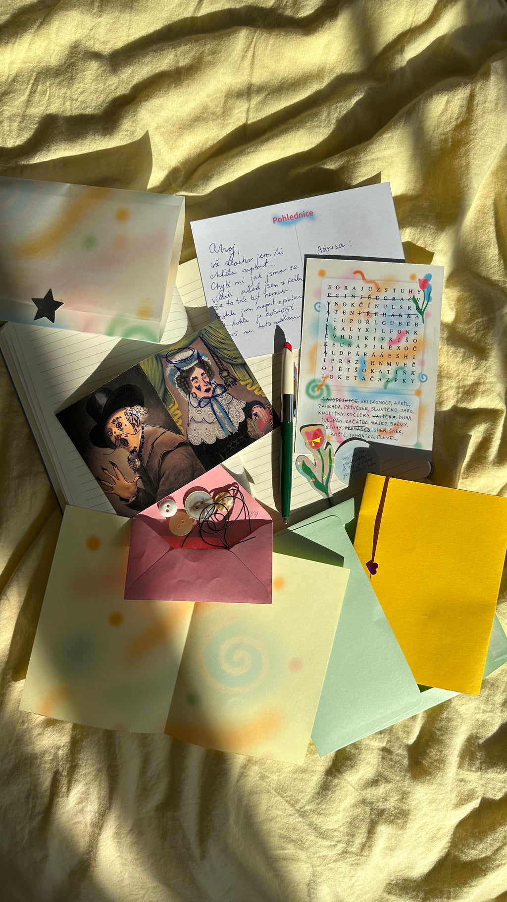 Snail Mail Mano crafts