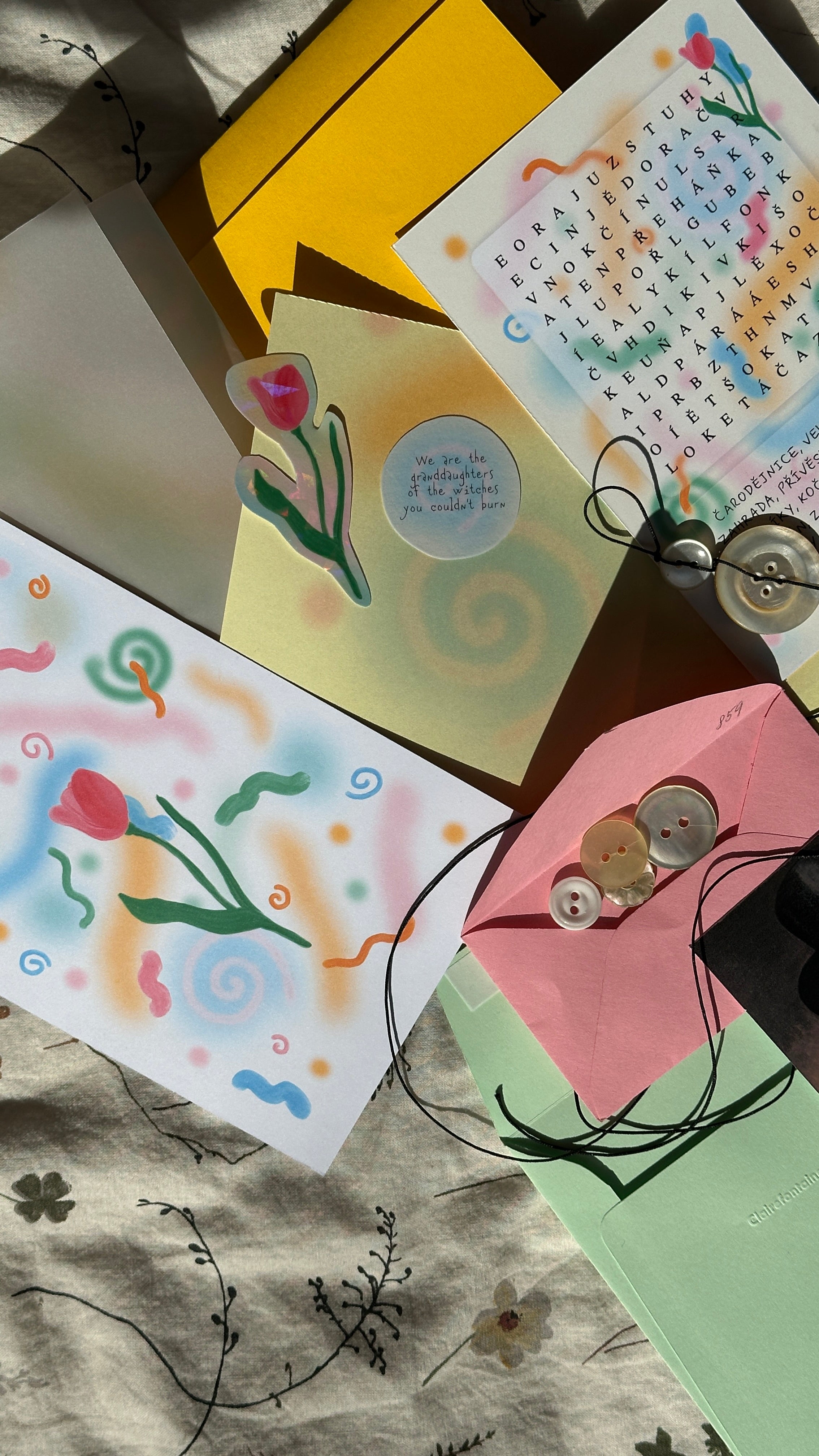 Snail Mail Mano crafts