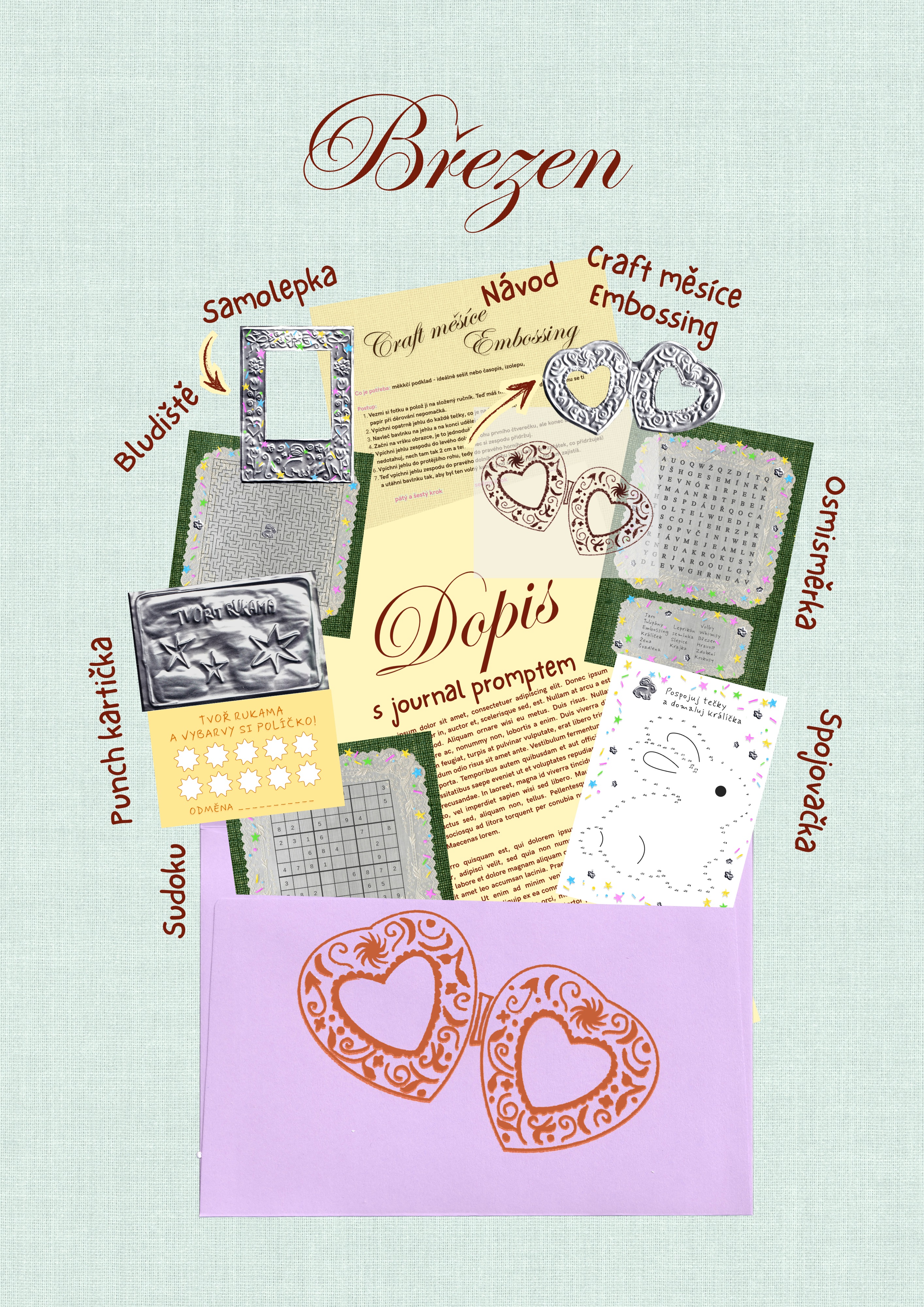 Snail Mail Mano crafts