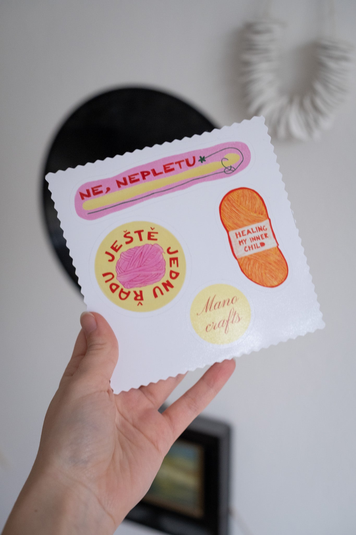 Samolepky pro crochet girlies