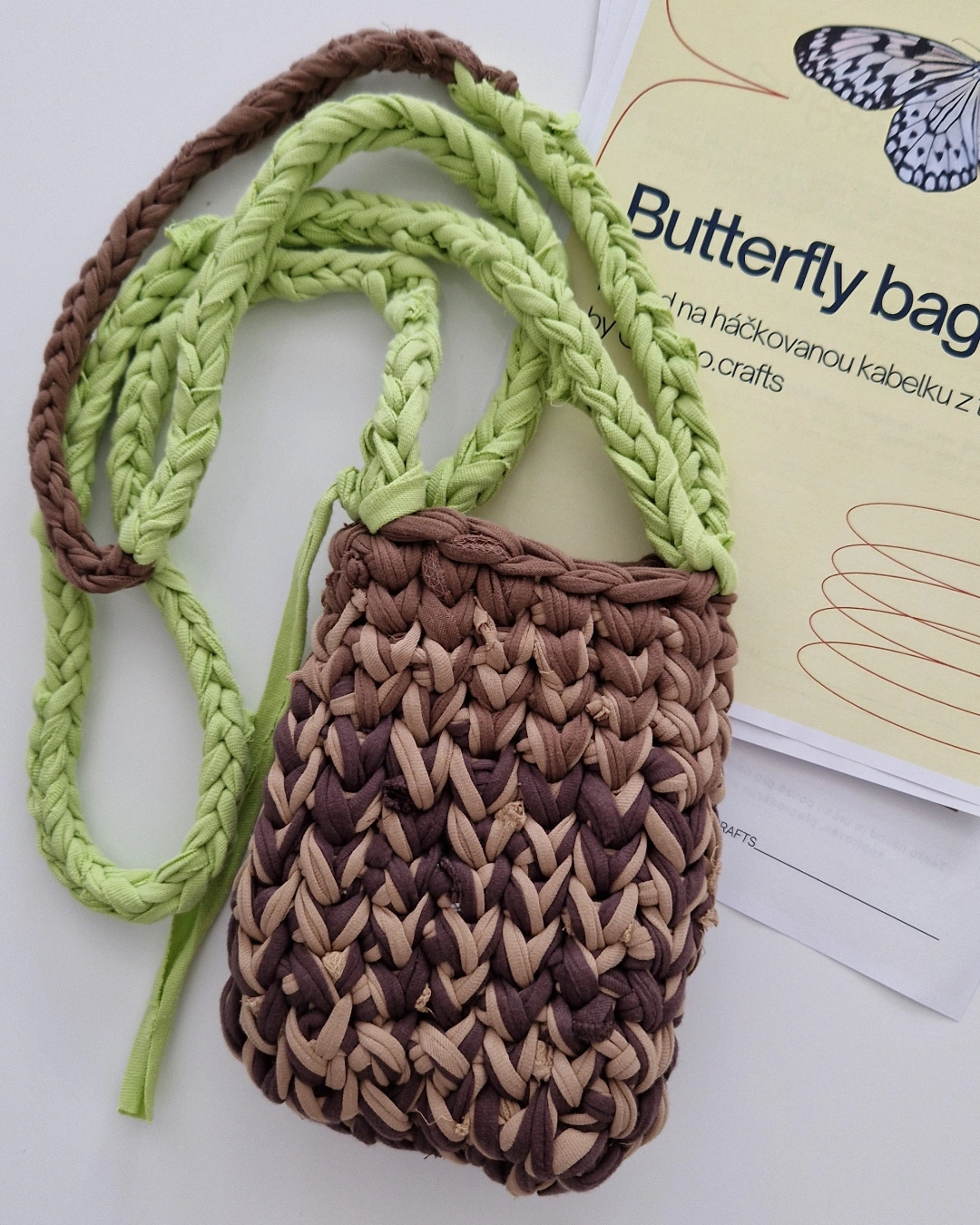 Butterfly bag: Návod